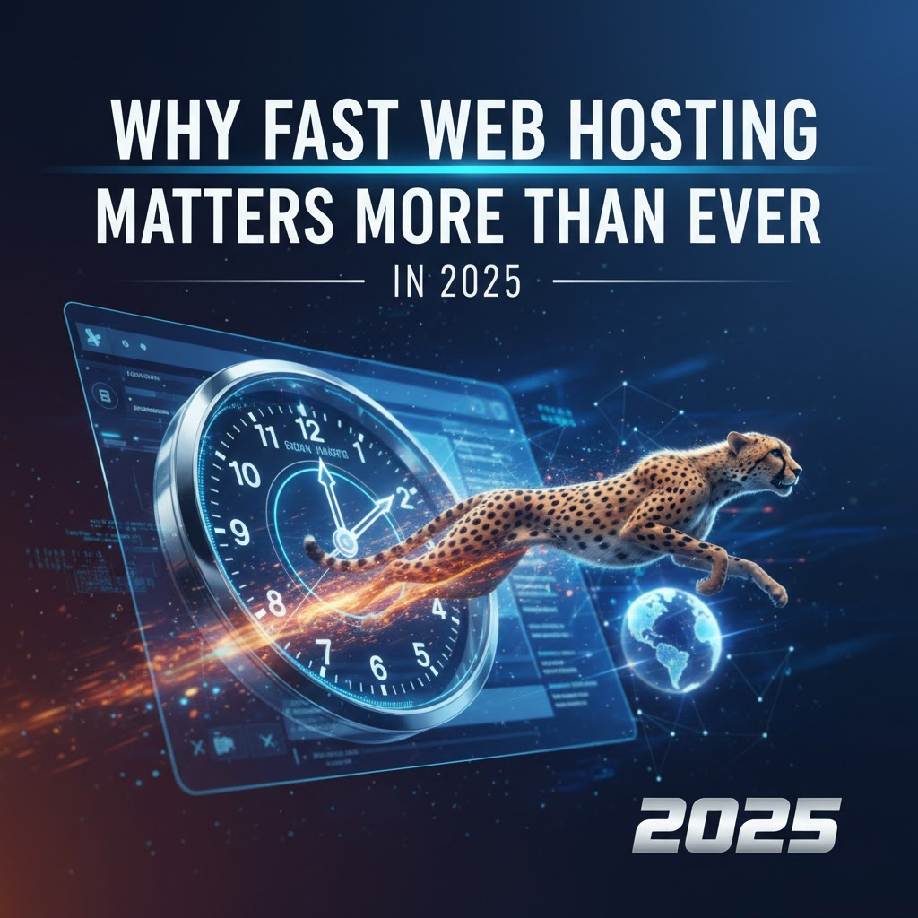 Why Fast Web Hosting Matters More Than Ever in 2025